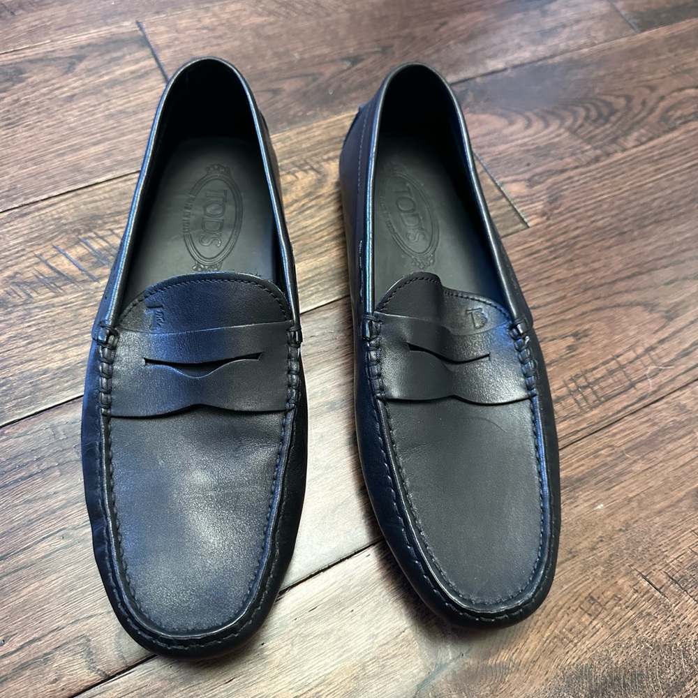 Tod's Leather Driving Loafers